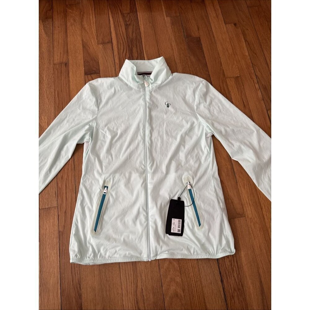 Kjus Women's Delvin Jacket Calusa Pines Golf Club Performance Size 40 L - Picture 2 of 8